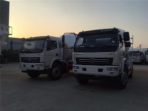 福田、東風、重汽、陜汽 6方至16方混凝土攪拌車廠家報價及合肥專用車市場分析