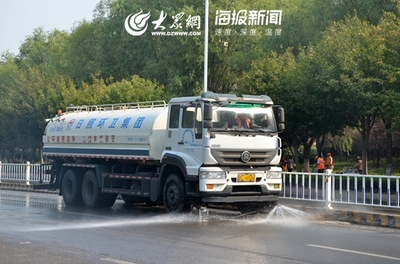 日照灑水車要“切歌”了！唱什么由您說了算 洗掃車